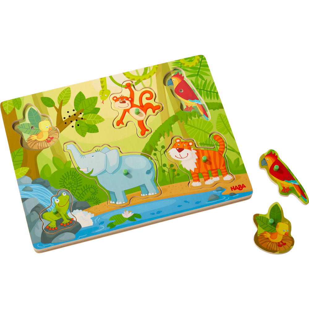 Geluidenpuzzel In de jungle Haba