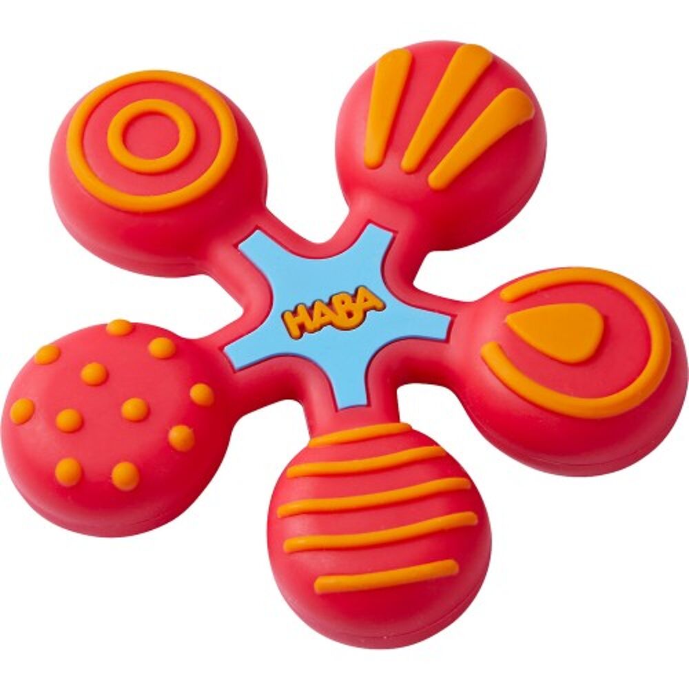 Grijpspeeltje Ster rood