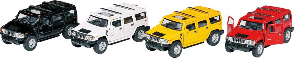 Metalen auto Hummer H2 SUV