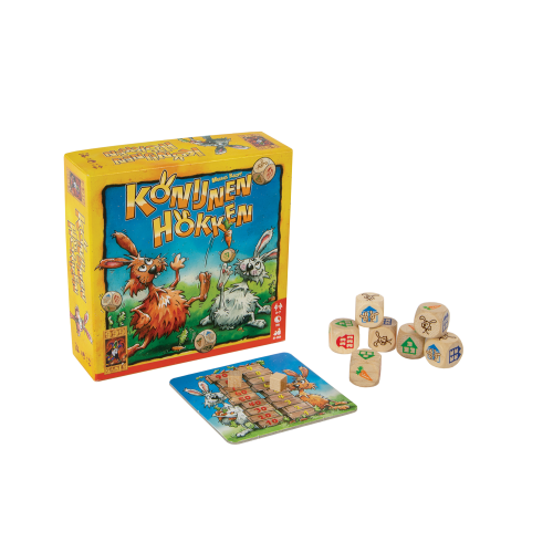 Konijnenhokken - Dobbelspel