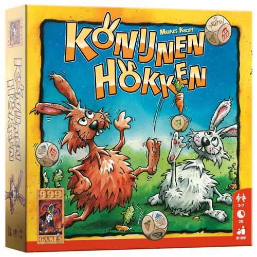 Konijnenhokken - Dobbelspel