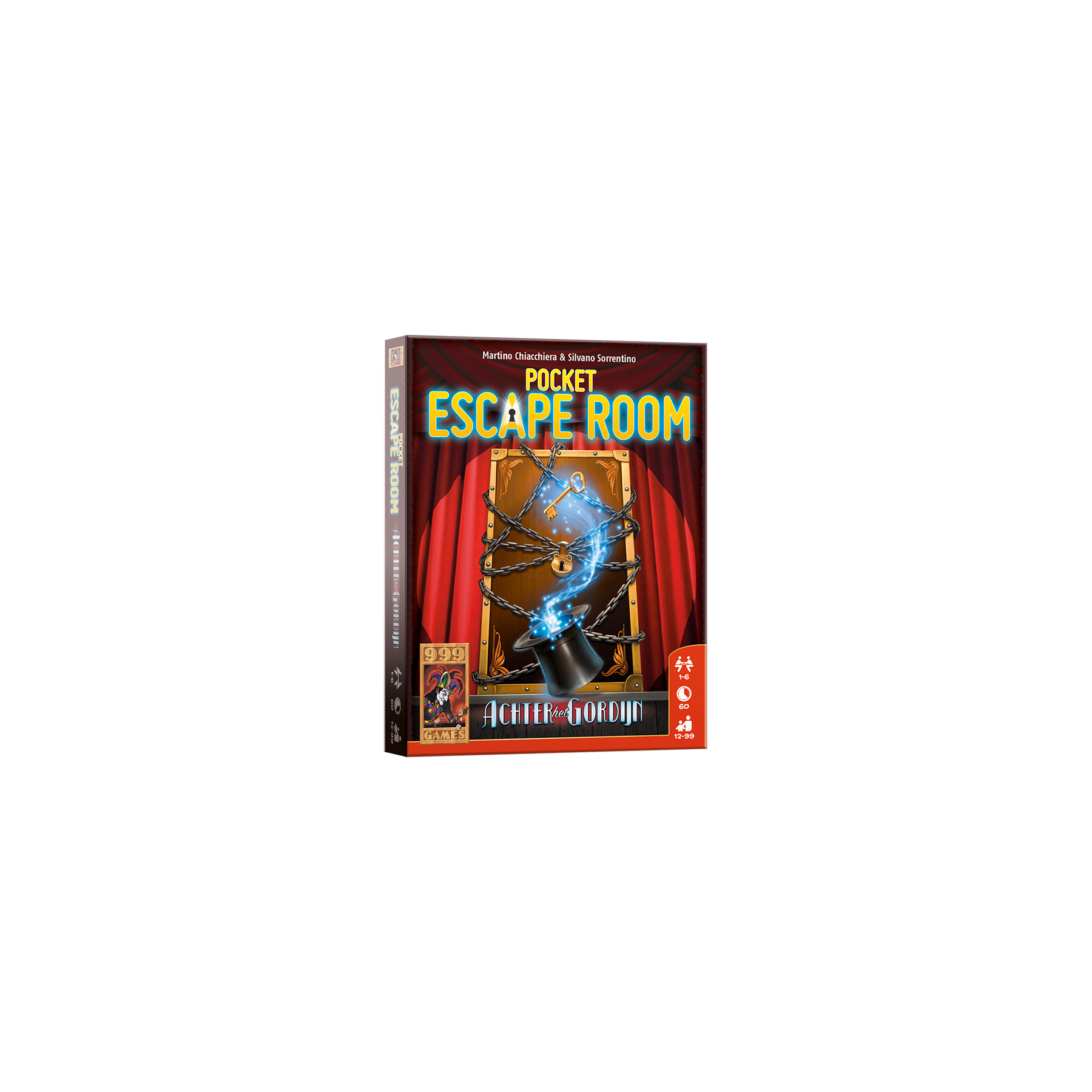 Pocket Escape Room: Achter het Gordijn - Breinbreker