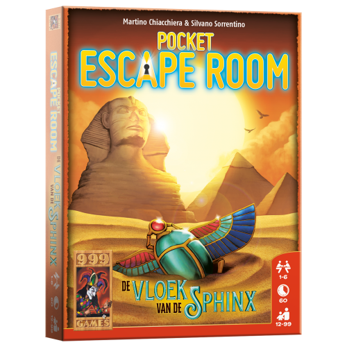 Pocket escape room De Vloek van de Sphinx Breinbreker