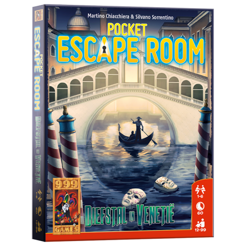 Pocket Escape Room: Diefstal in Venetië - Breinbreker