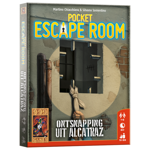 Pocket Escape Room: Ontsnapping uit Alcatraz - Breinbreker