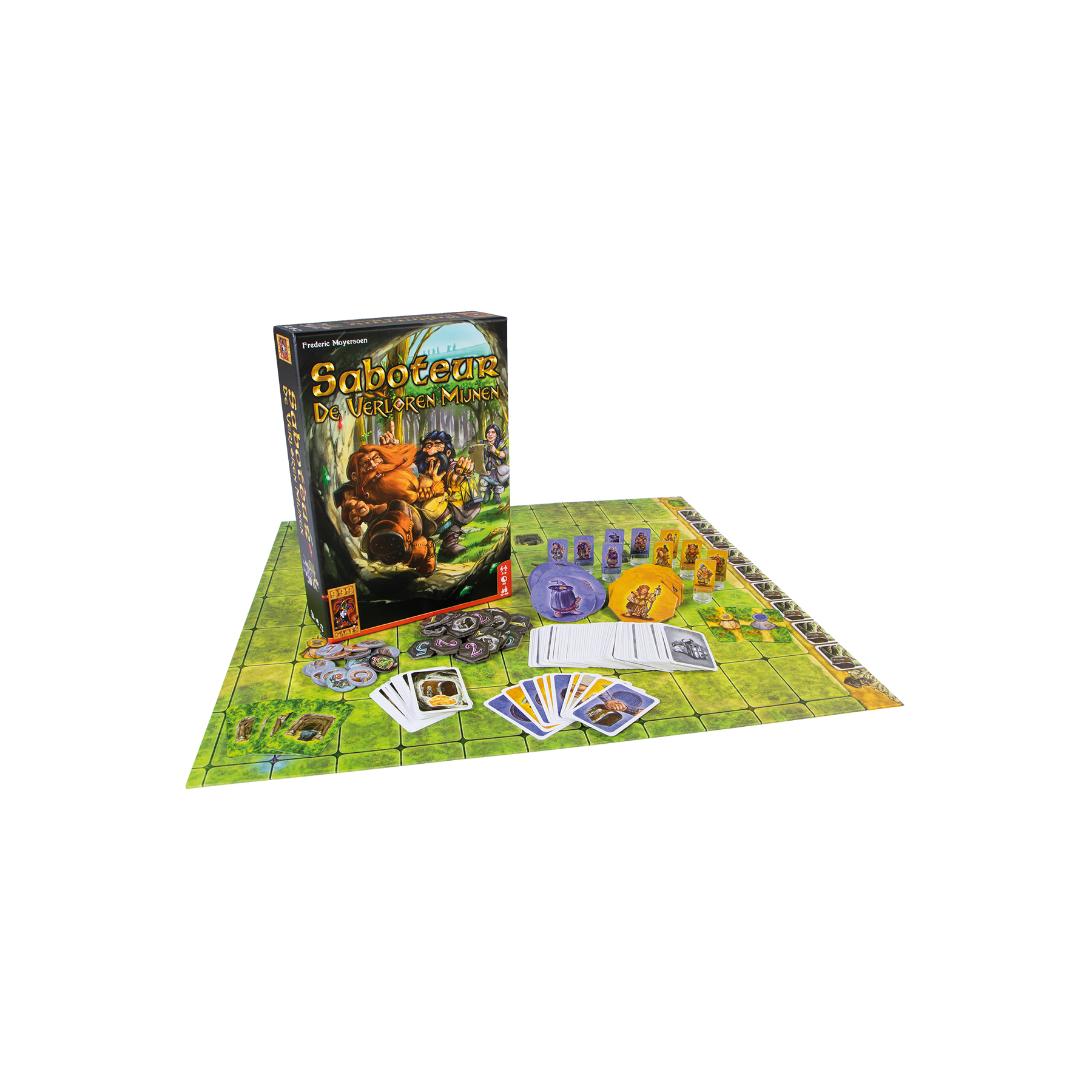 Saboteur: De Verloren Mijnen - Bordspel