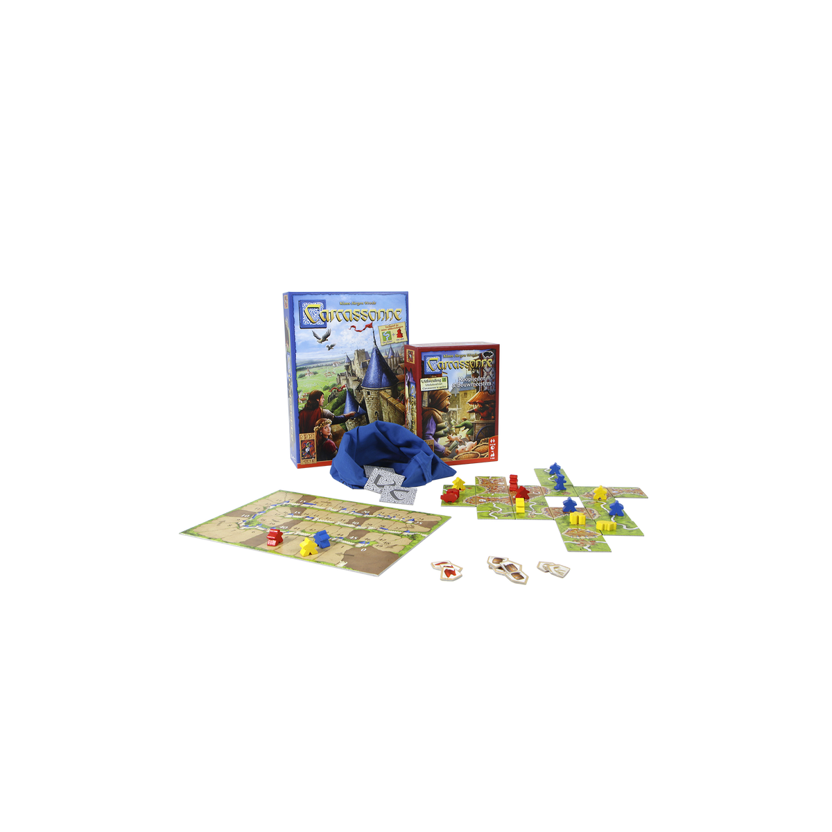 Carcassonne: Kooplieden & Bouwmeesters - Bordspel