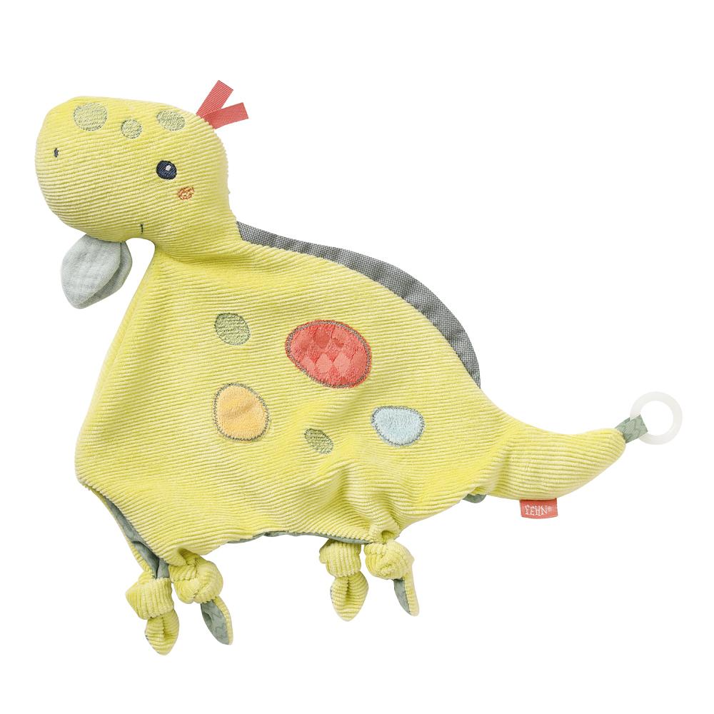 Knuffel handpop Dino Fehn