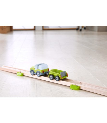 Kullerbü Terreinwagen met aanhanger
