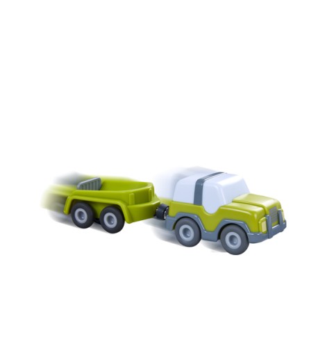 Kullerbü Terreinwagen met aanhanger