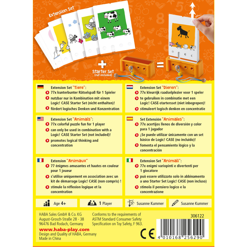 Logi Case uitbreidingsset Dieren
