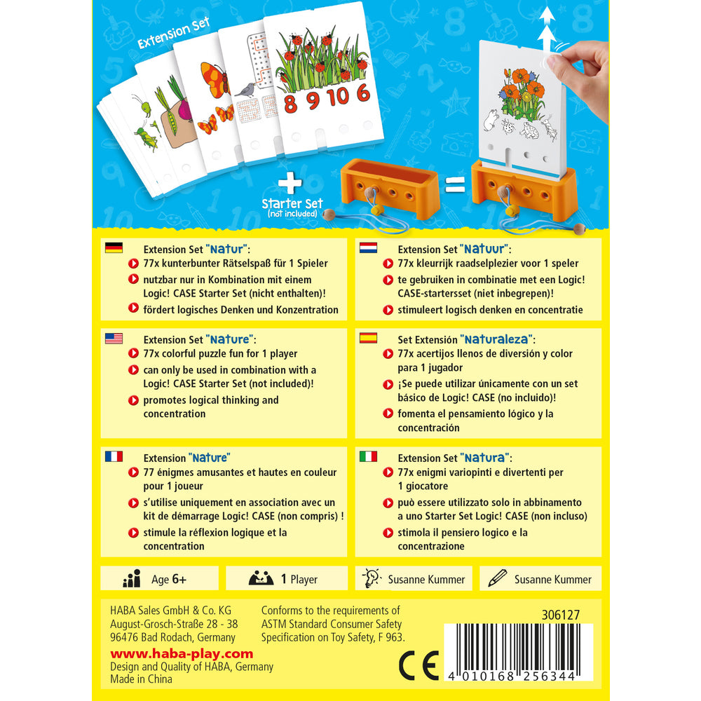 Logi Case uitbreidingsset Natuur 6+
