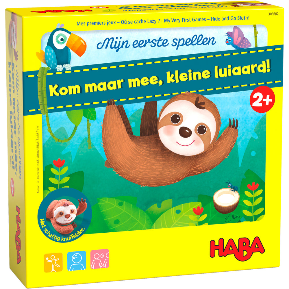 Mijn eerste spellen - Kom maar mee luiaard