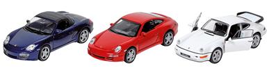 Auto Porsche die-cast, 1:34-39
