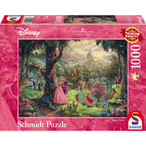 Disney Sleeping Beauty, 1000 stukjes - Puzzel