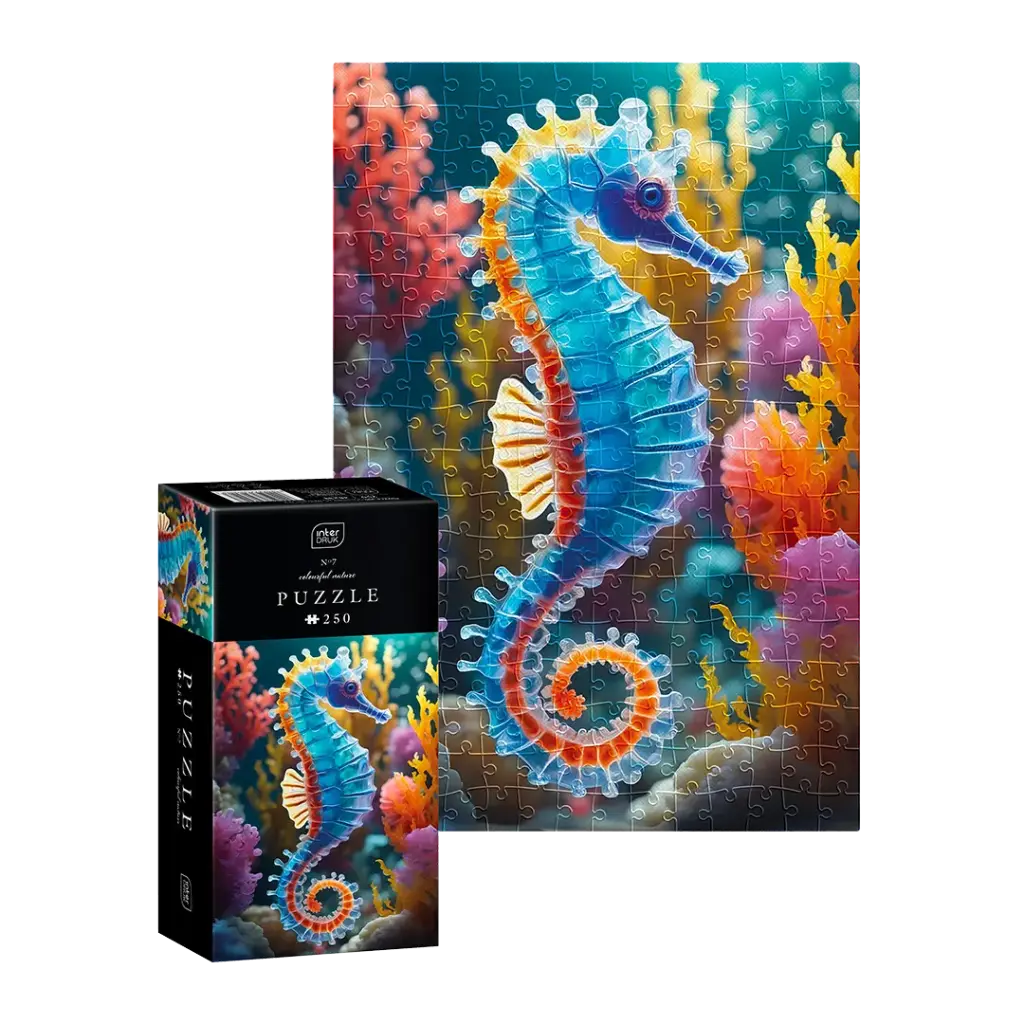 Puzzel Colourful Nature: Sea Horse - Interdruk