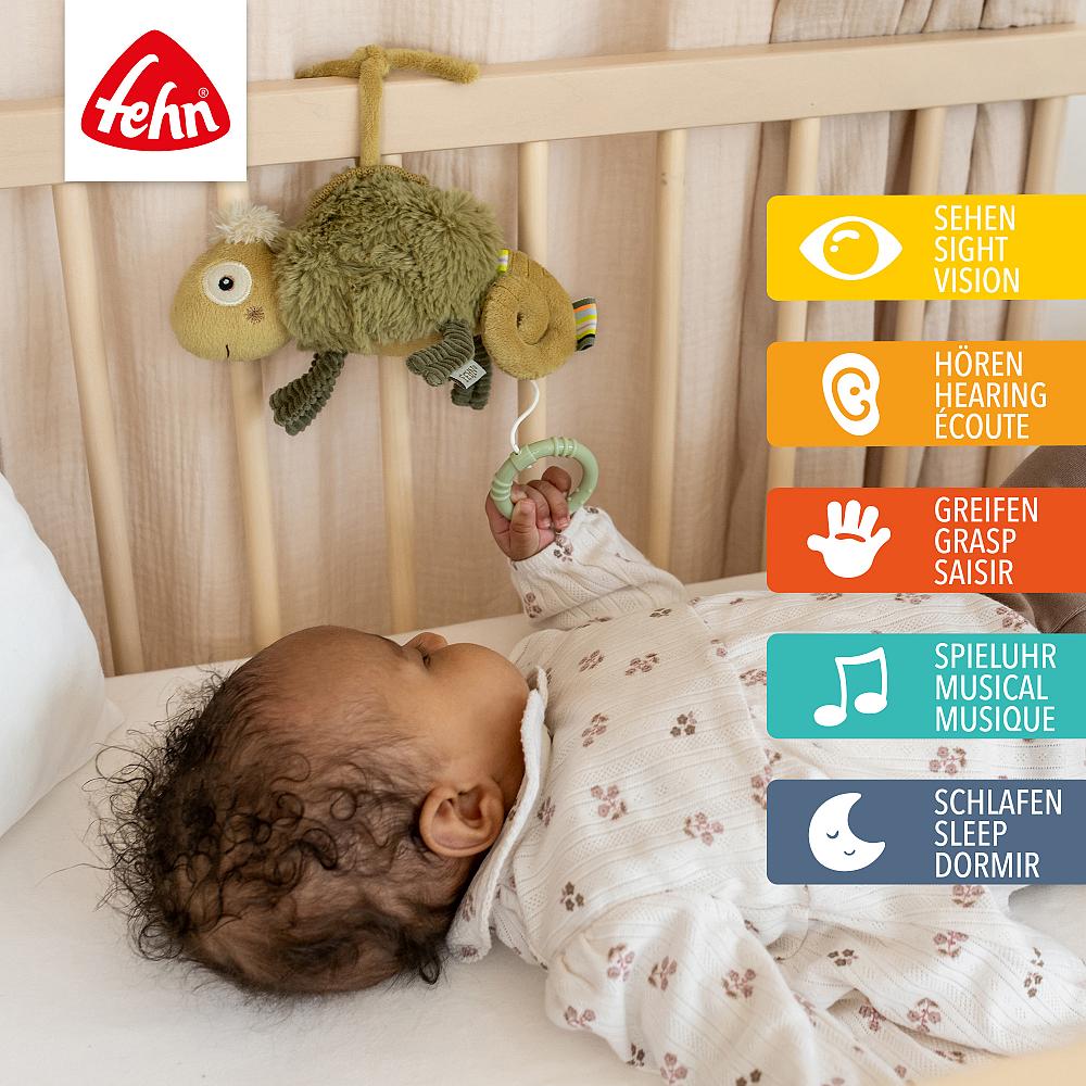Fehn Mini muziekdoosje Kameleon