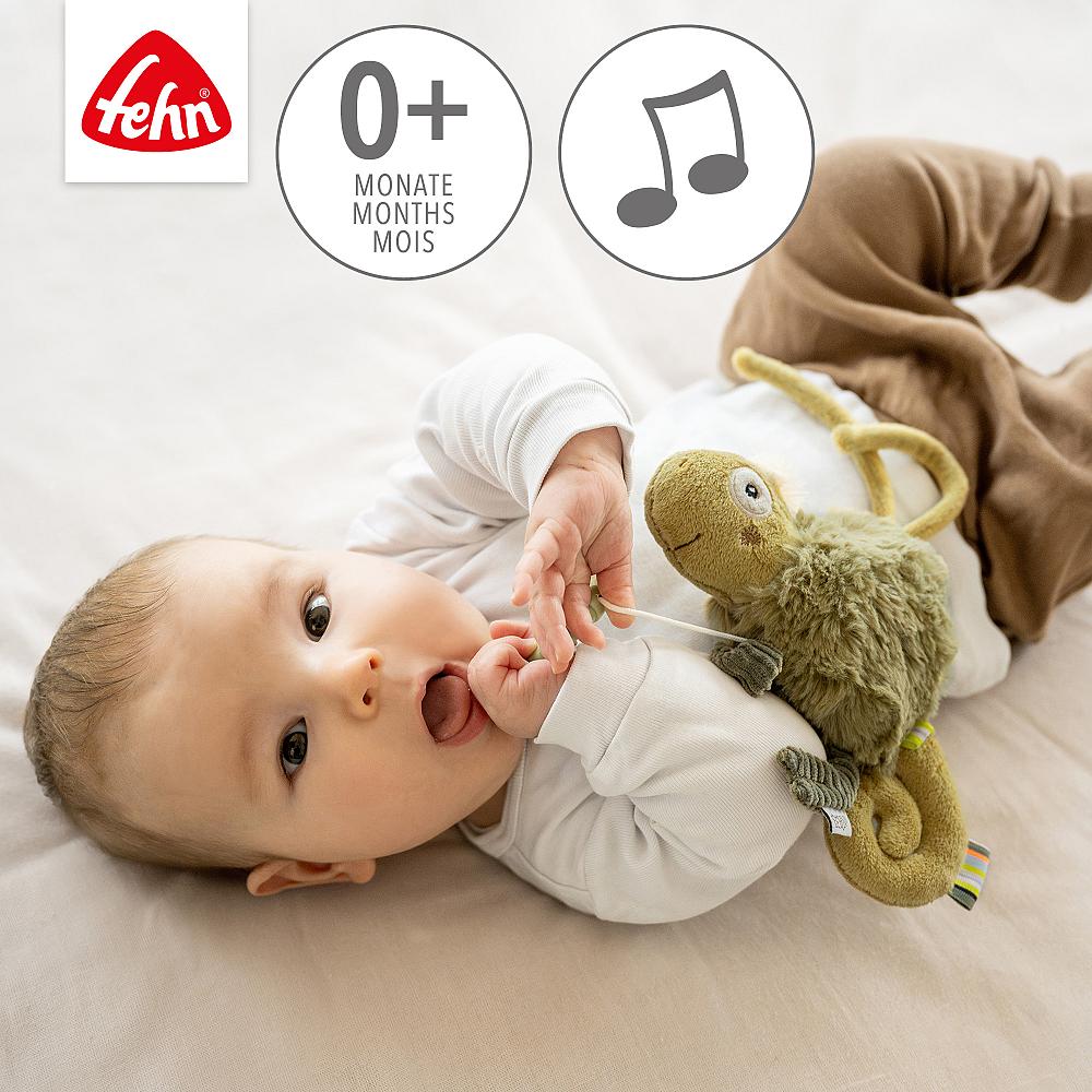 Fehn Mini muziekdoosje Kameleon