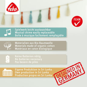 Fehn Mini Muziekdoos Beer fehnnatur