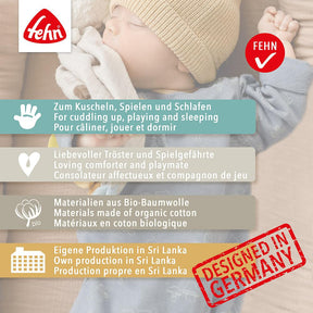 Fehn Knuffeldoekje Konijn fehnnatur