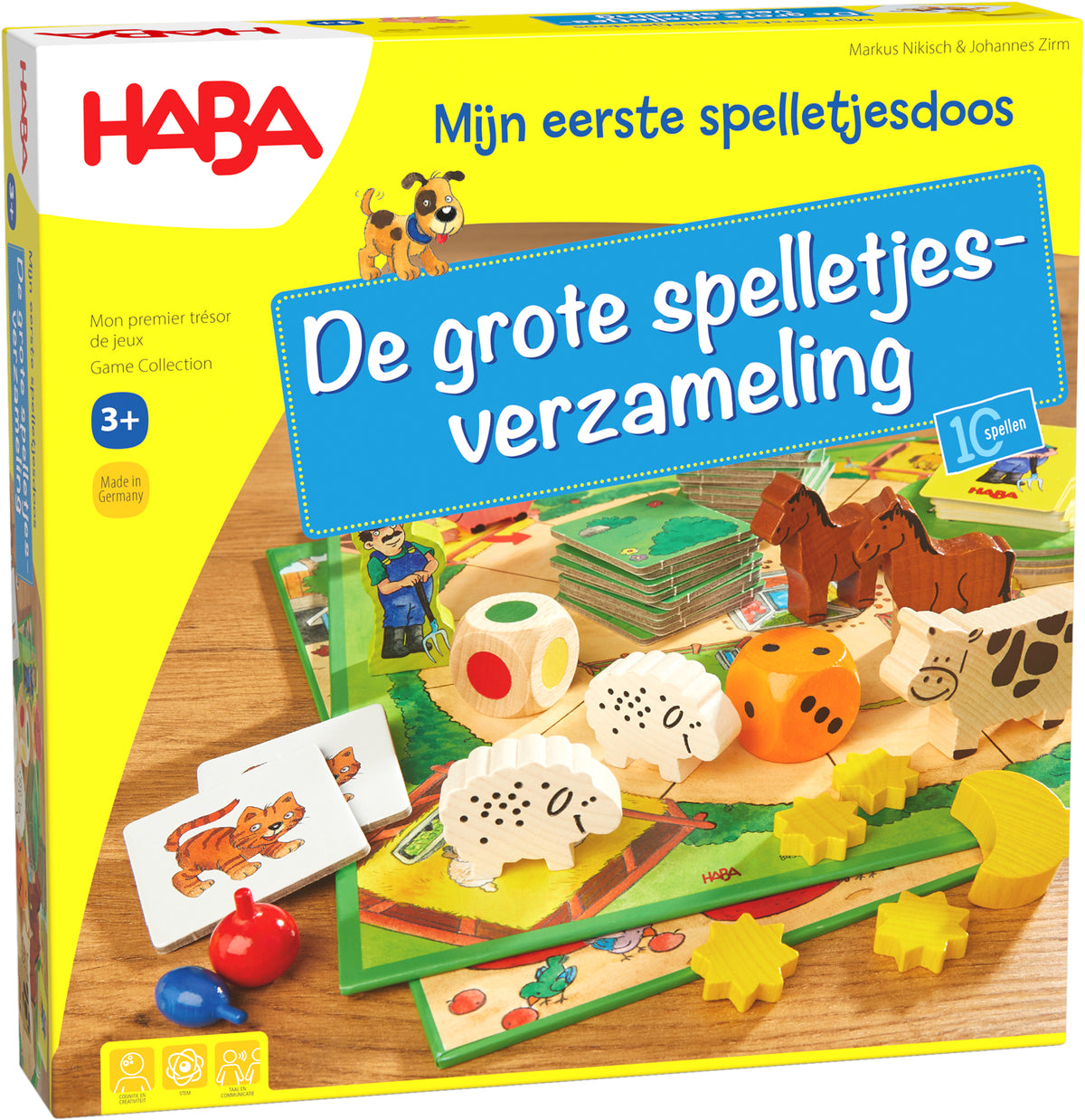 Mijn eerste spelletjesdoos - De grote spelletjesverzameling van HABA