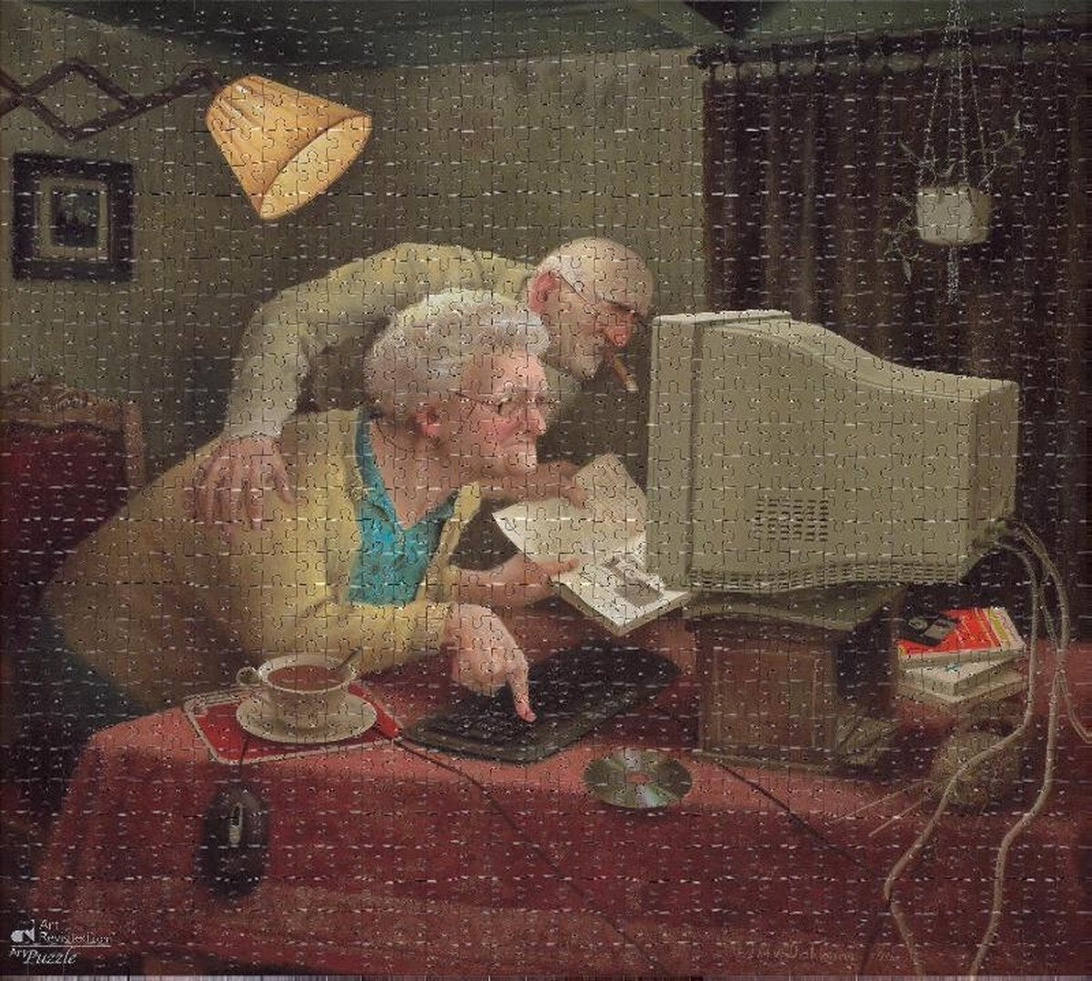 Puzzel Meegaan met je tijd - Marius Van Dokkum