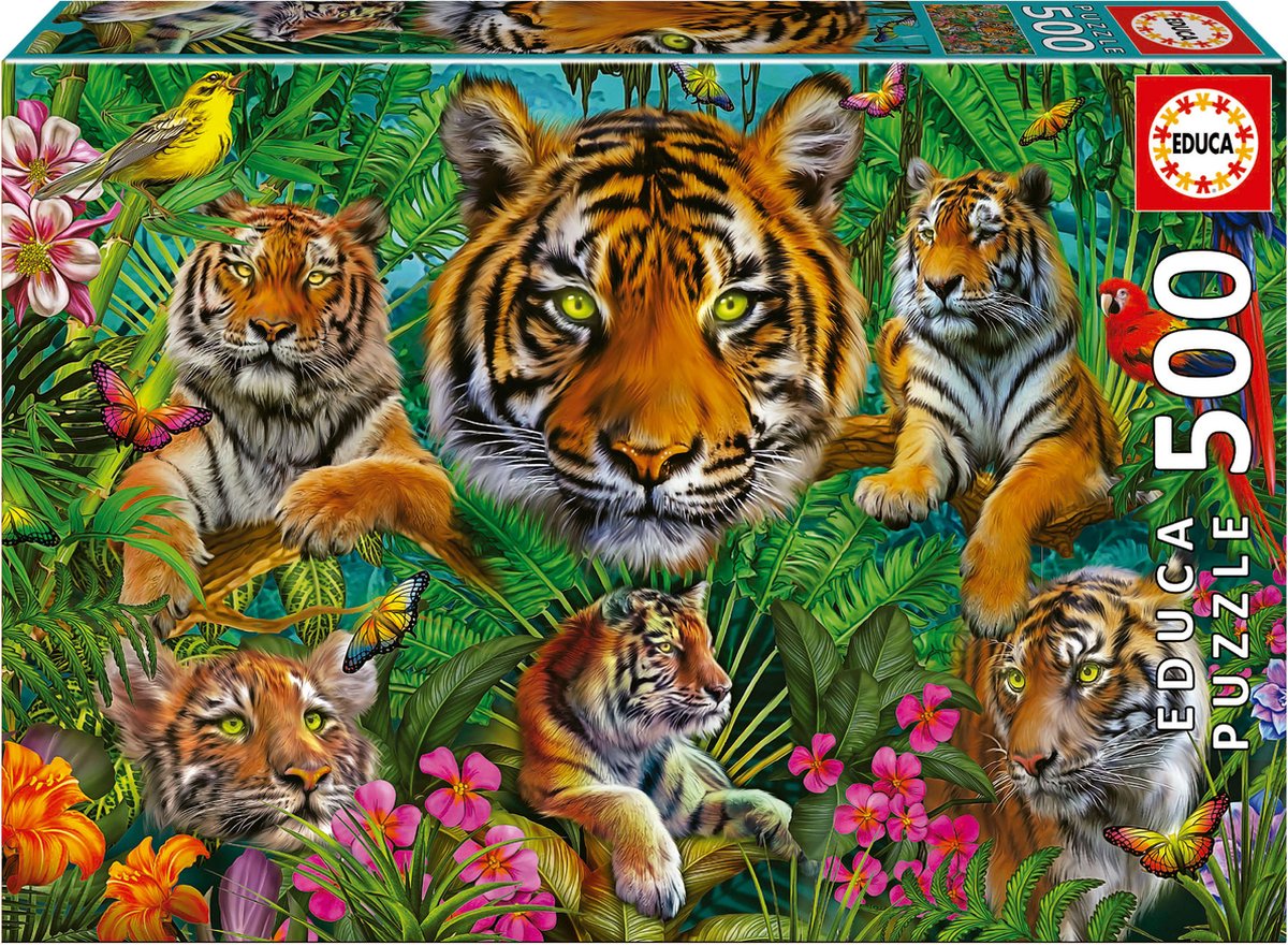 Tiger Jungle (500 stukken)