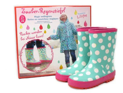 Magische regenlaarsjes maat 27-28