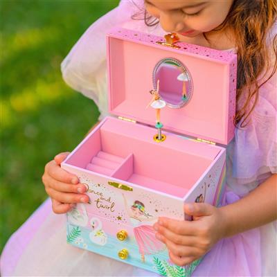 Muziekdoos Twirling Ballerina met 2 lades