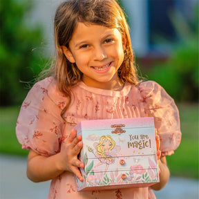 Muziekdoos Floral Unicorn met 2 laden