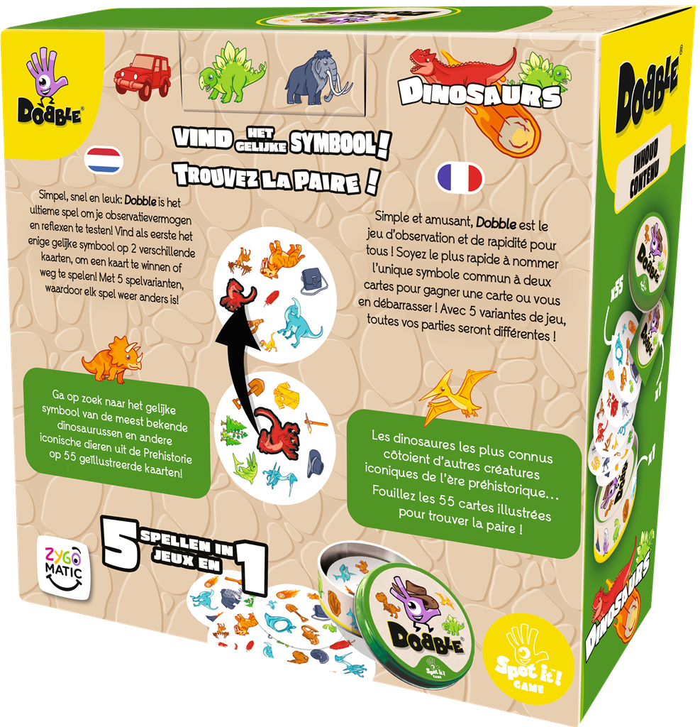 Dobble dinosaurs