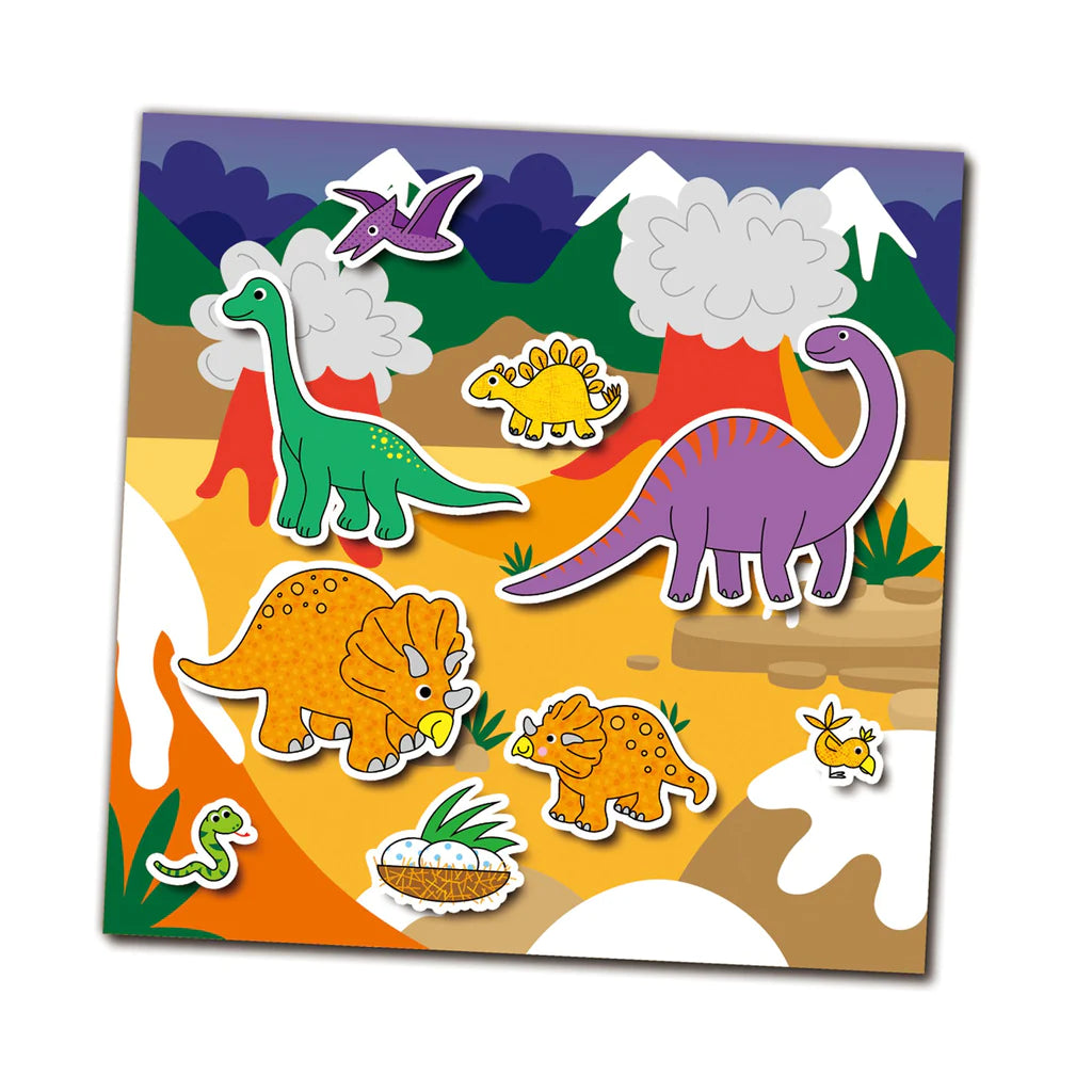 Galt Reusable sticker book Dinosaurs