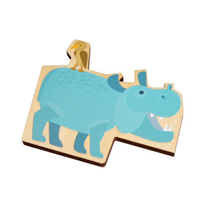 Puzzle 2 in 1 'Olifant'