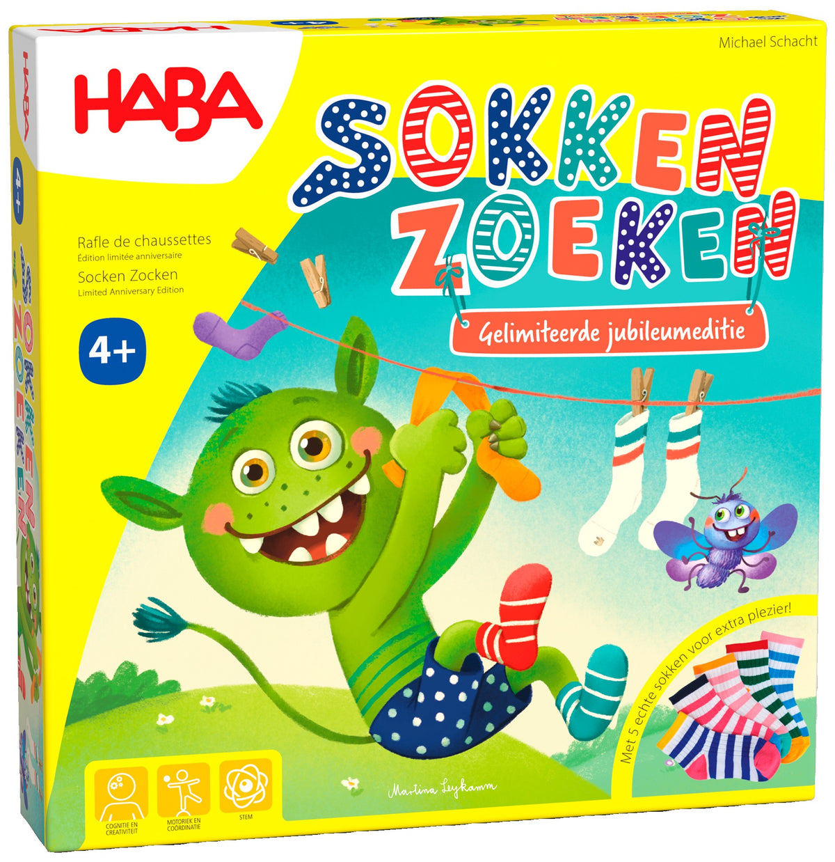 Sokken zoeken - gelimiteerde jubileumeditie