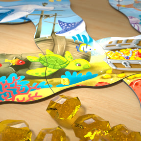 Game meets Puzzle 'Schatzoeken in de oceaan'