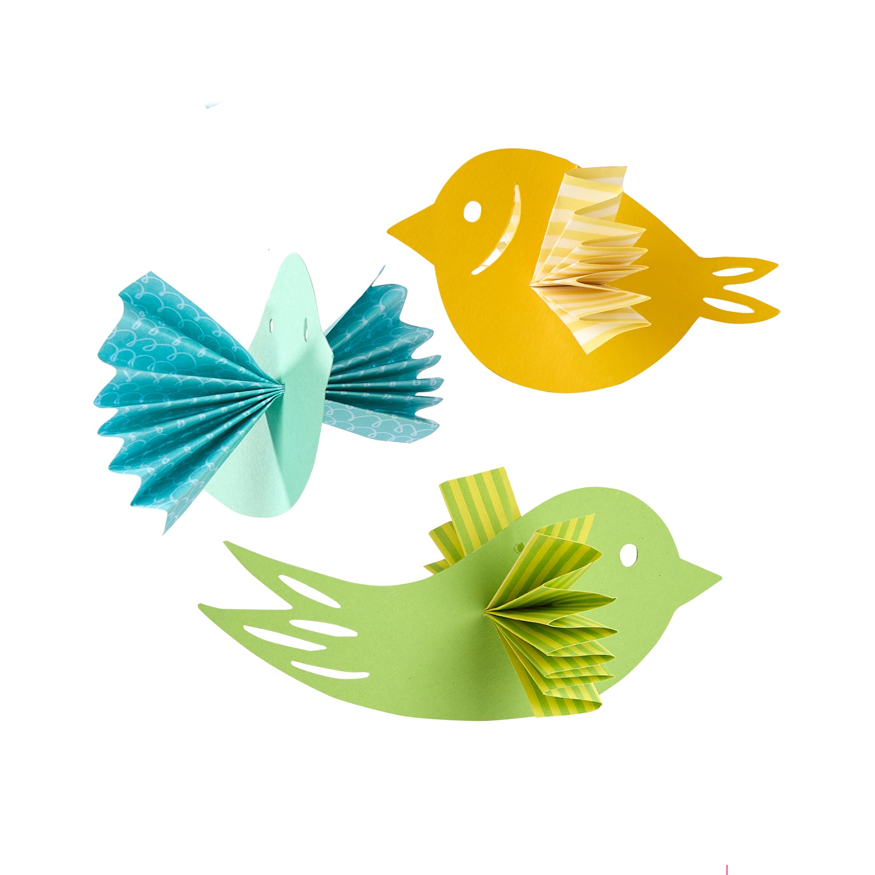 Knutselset - Eerste vouwen Vogeltjes