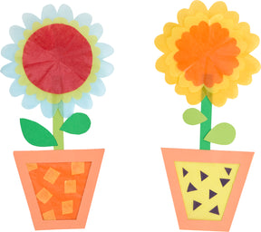 Knutselset - raamdecoratie Bloempot