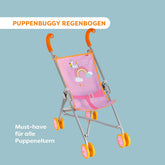Poppenbuggy Regenboog