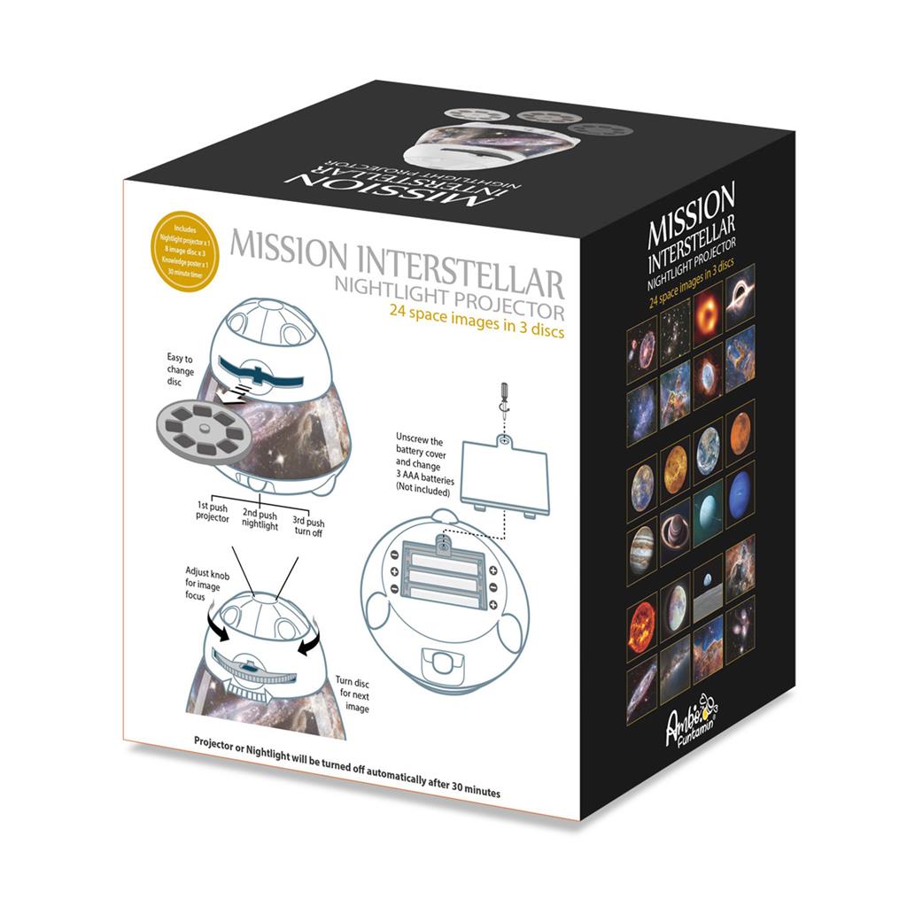 Nachtprojector Mission Interstellar