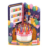 Wenskaart Swing Cards Birthday Celebration