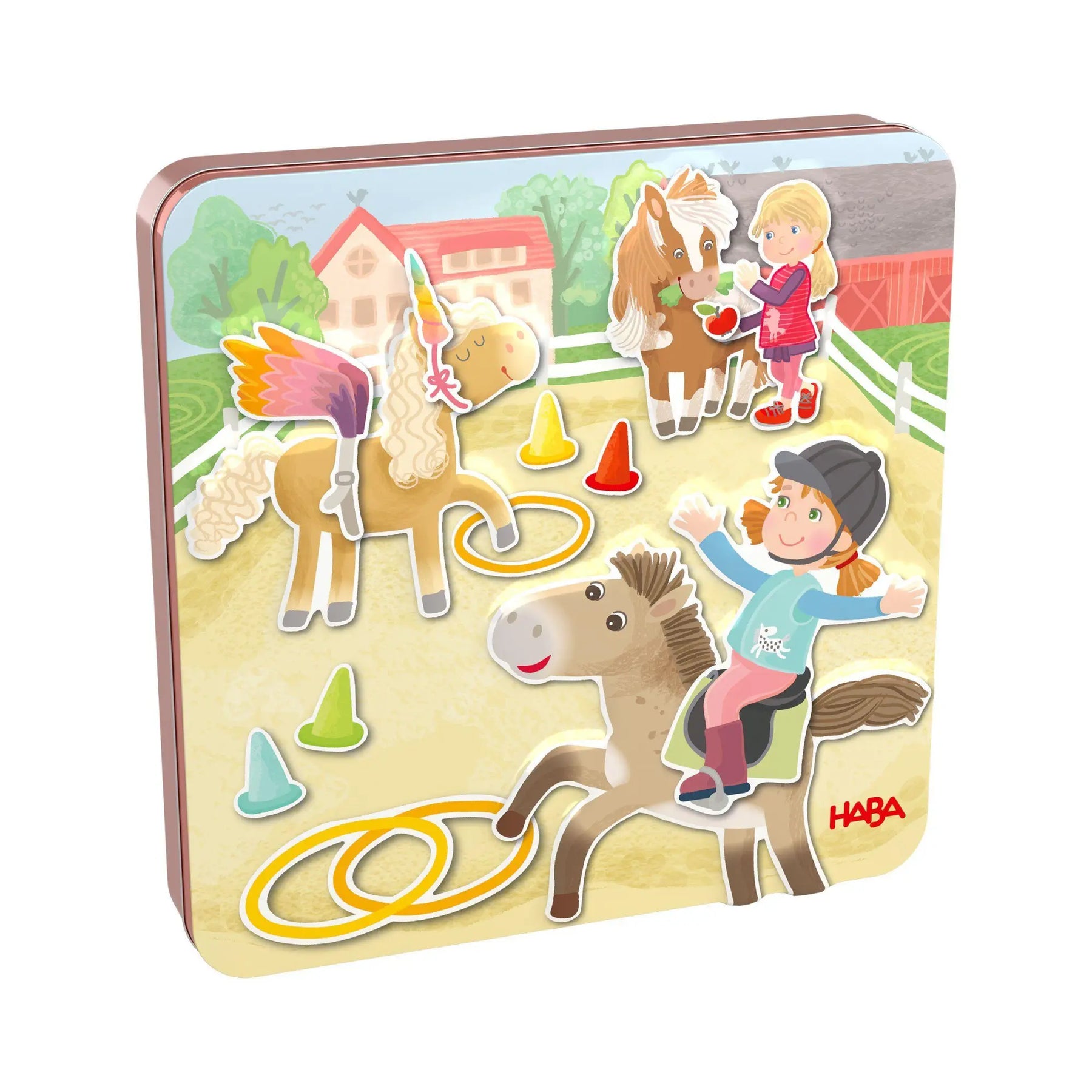 Magneetspeldoos Paarden