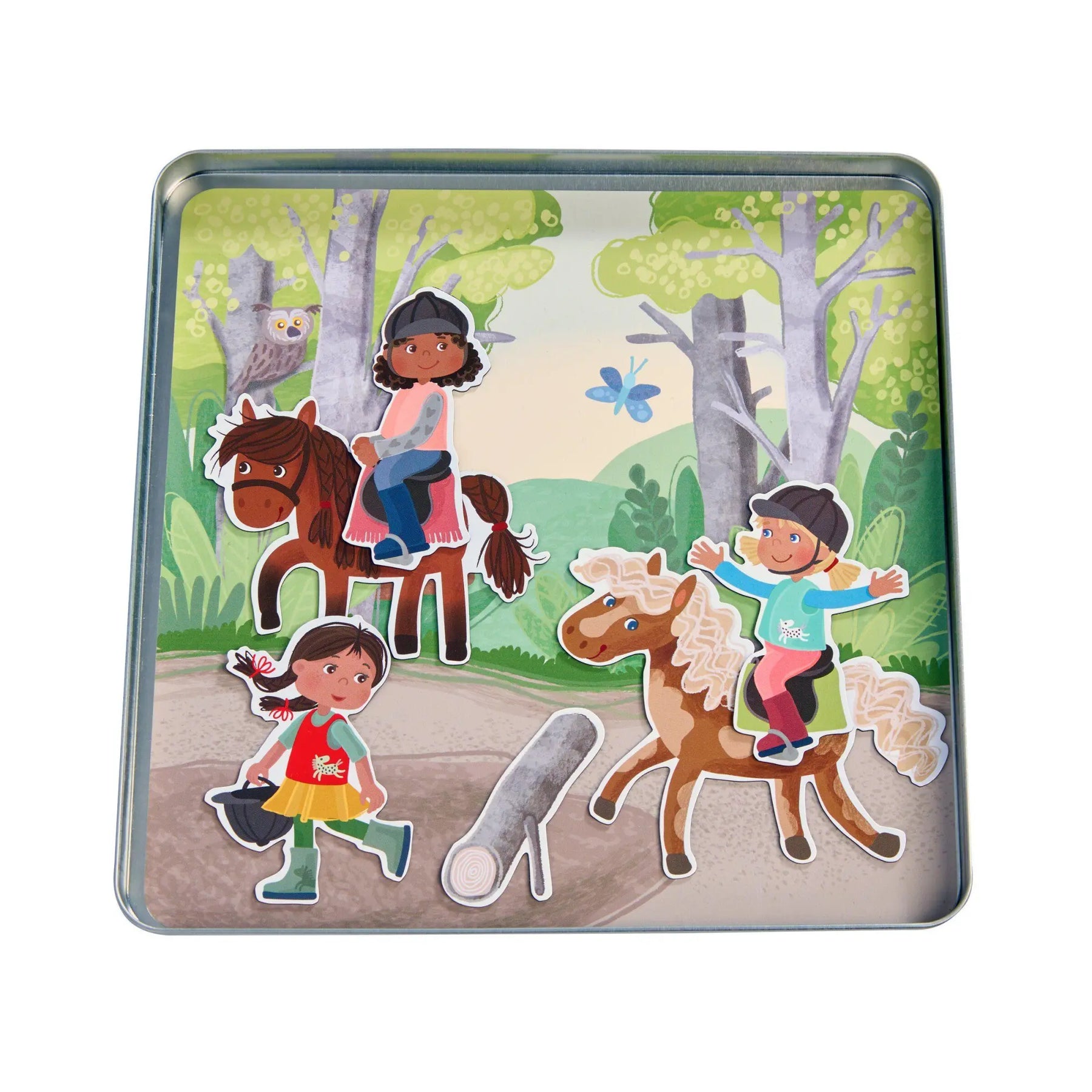 Magneetspeldoos Paarden
