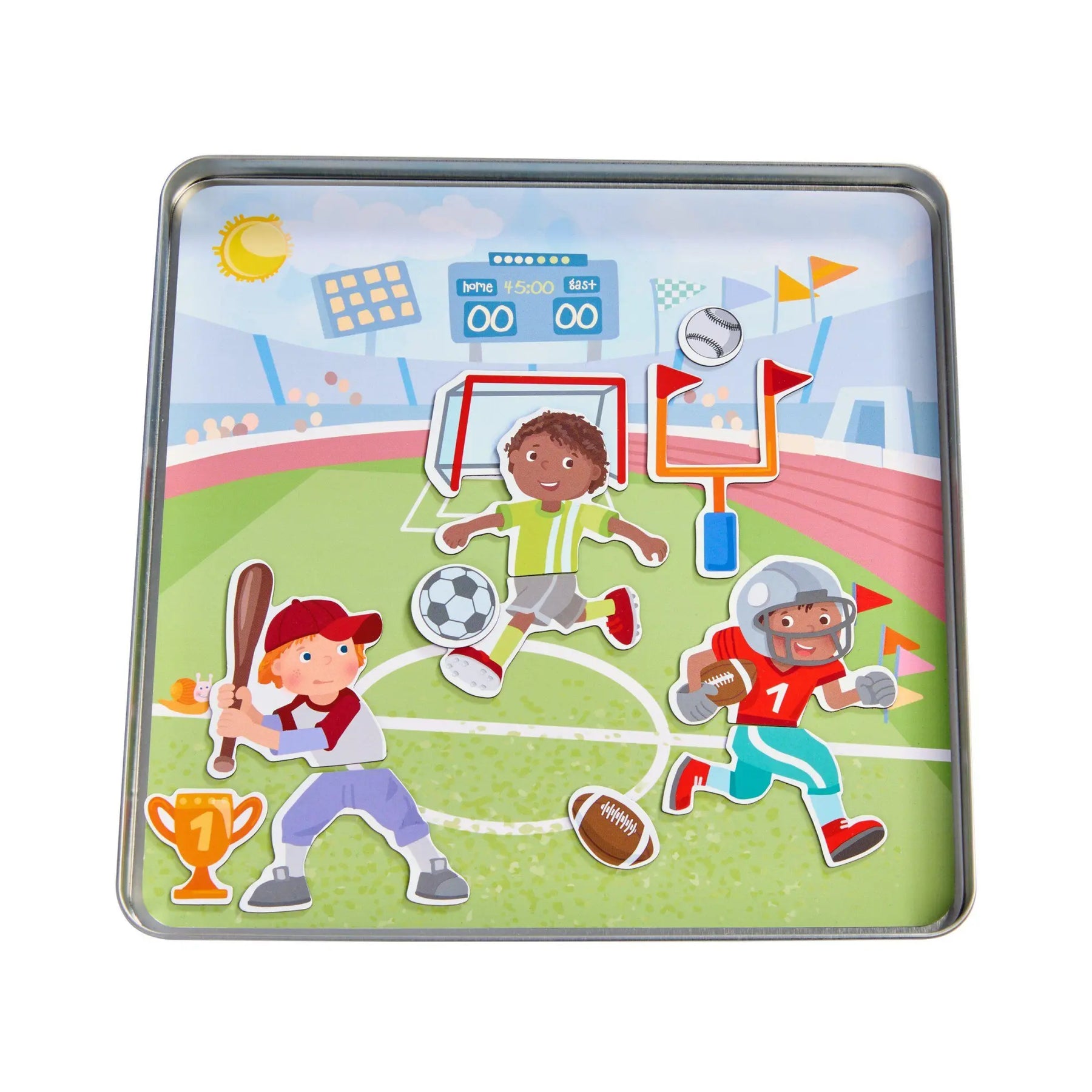 Magneetspeldoos Sportdisciplines