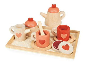 Theeset met dienblad Mentari