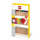 LEGO 12pak kleurpotlood met topper