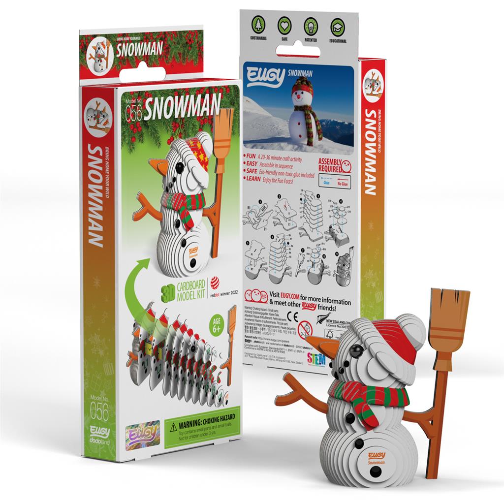 Eugy 3D Sneeuwman