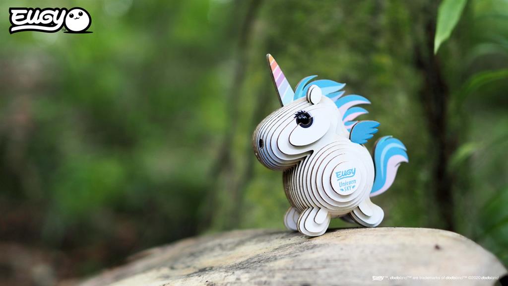 Eugy 3D Eenhoorn hemel