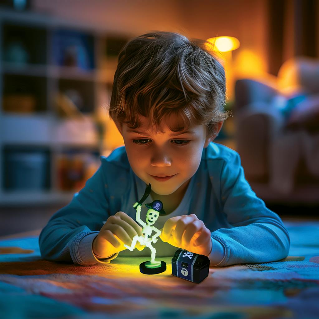 4M Kidzlabs Opgraafkit lichtgevende piraat