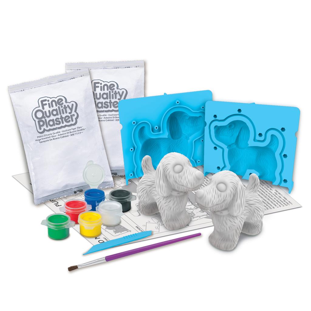 Gips gieten 3D Puppy