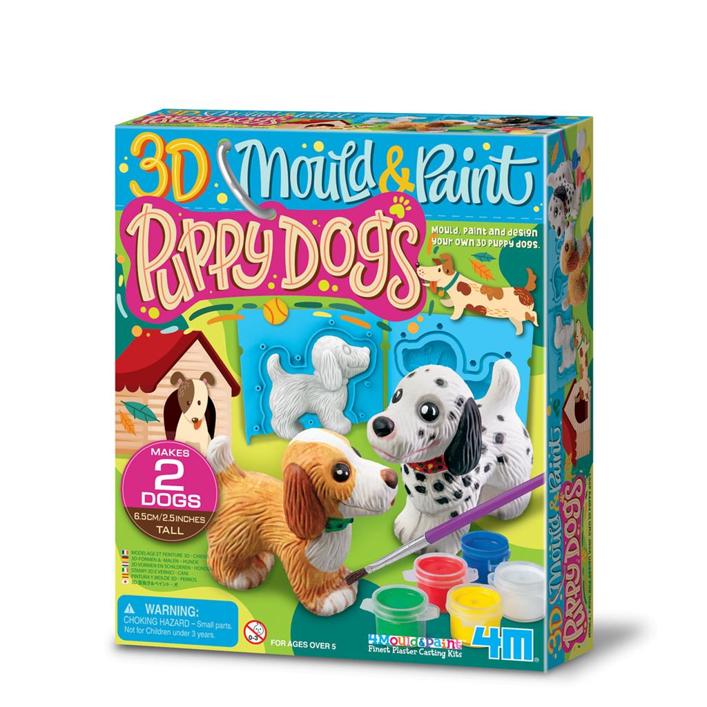 Gips gieten 3D Puppy